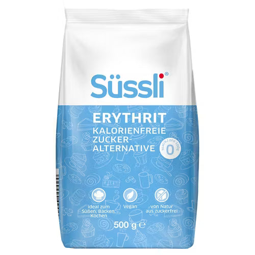 Süssli Erythrit Germany Powder Calorie-Free Sweetener 500g