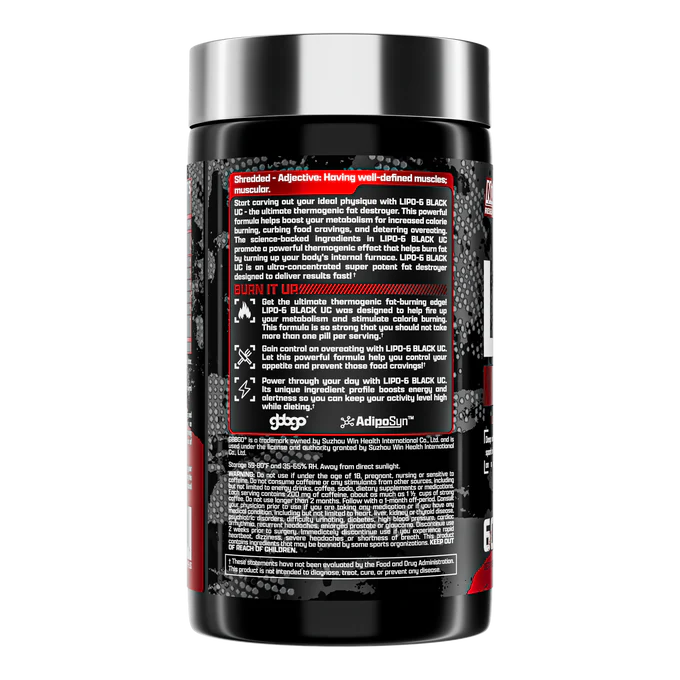 Nutrex Lipo-6 Black Ultra Concentrate 60 Capsules