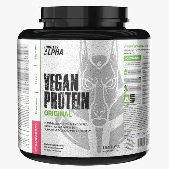 Limitless Alpha VEGAN PROTEIN - flavoerd Limitless Alpha