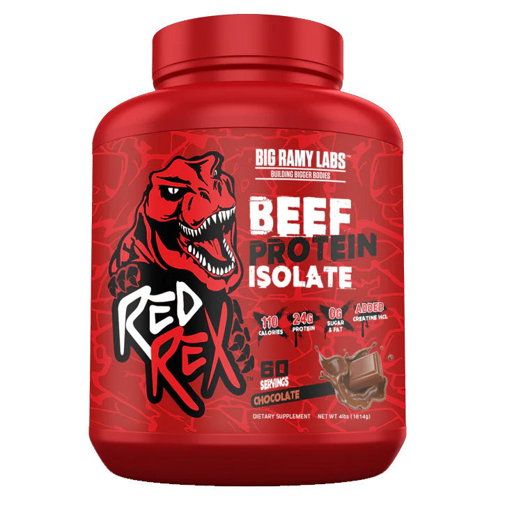 Big Ramy Labs Red Rex 100% Beef Protein Isolate-60Serv. RED REX