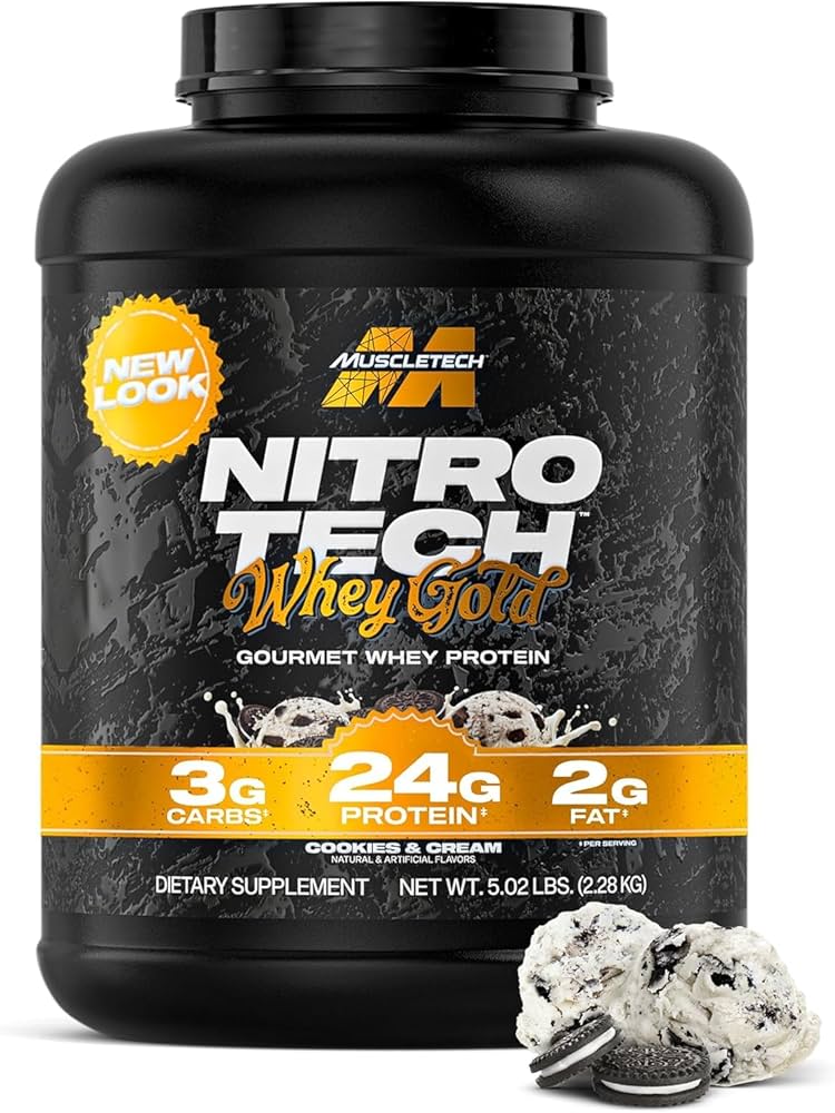 MuscleTech NitroTech 100% Whey Gold Limited Edition