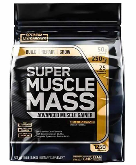 Optimum Nutrabolics Super muscle Mass-6.8Kg DrFit Store