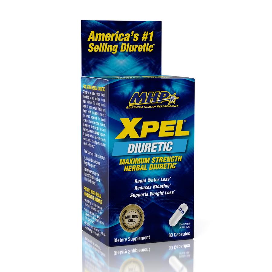 MHP Xpel Diuretic 80 Capsules DrFit Store