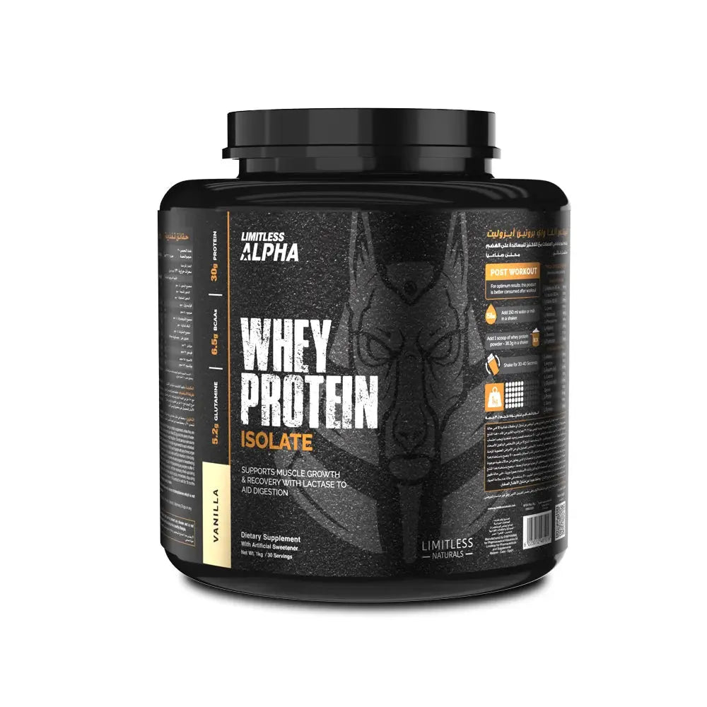 Limitless Alpha Whey Protein Isolate Limitless Alpha