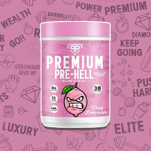 Premium Nutrition Pre-Hell Pre-Workout Powder – 30 Servings