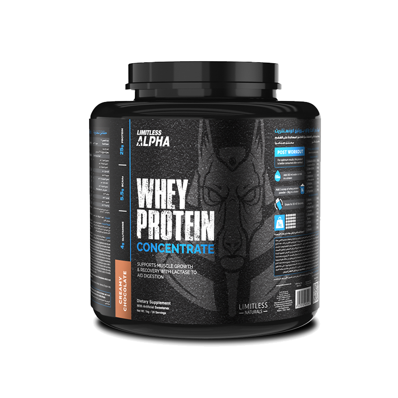 Limitless Alpha Whey Protein Concentrate 2kg \ 60 servings