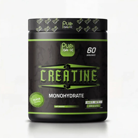 PureGanic, Creatine Monohydrate 30 & 60 & 100 servings