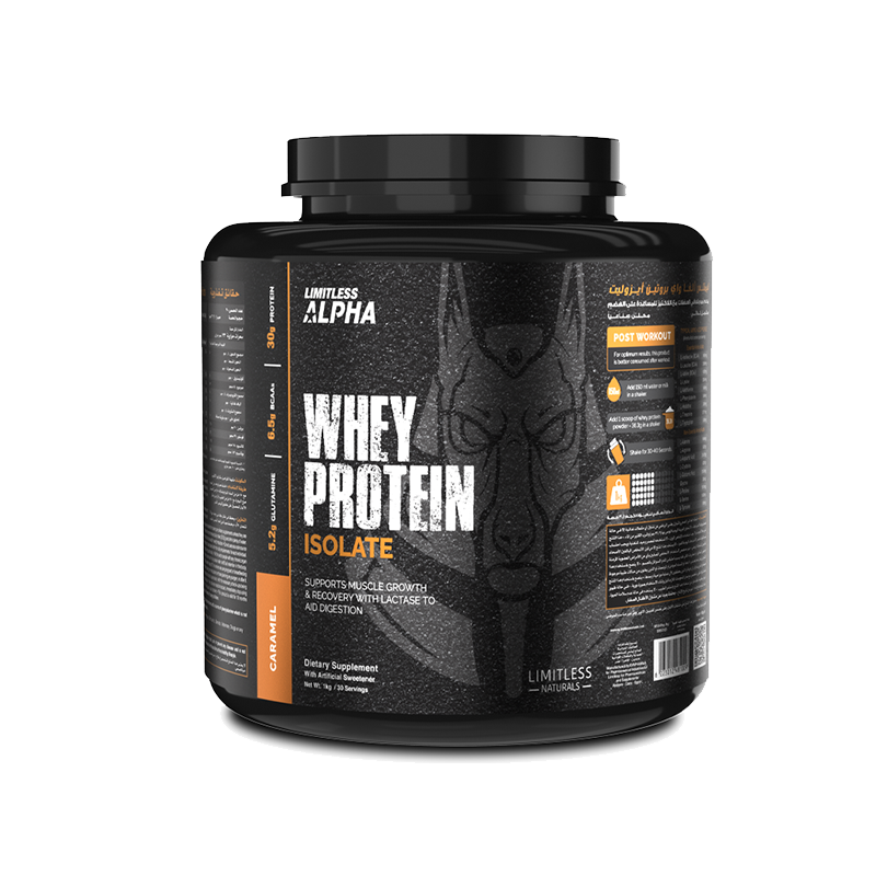 Limitless Alpha Whey Protein Isolate-30Serv.-1KG