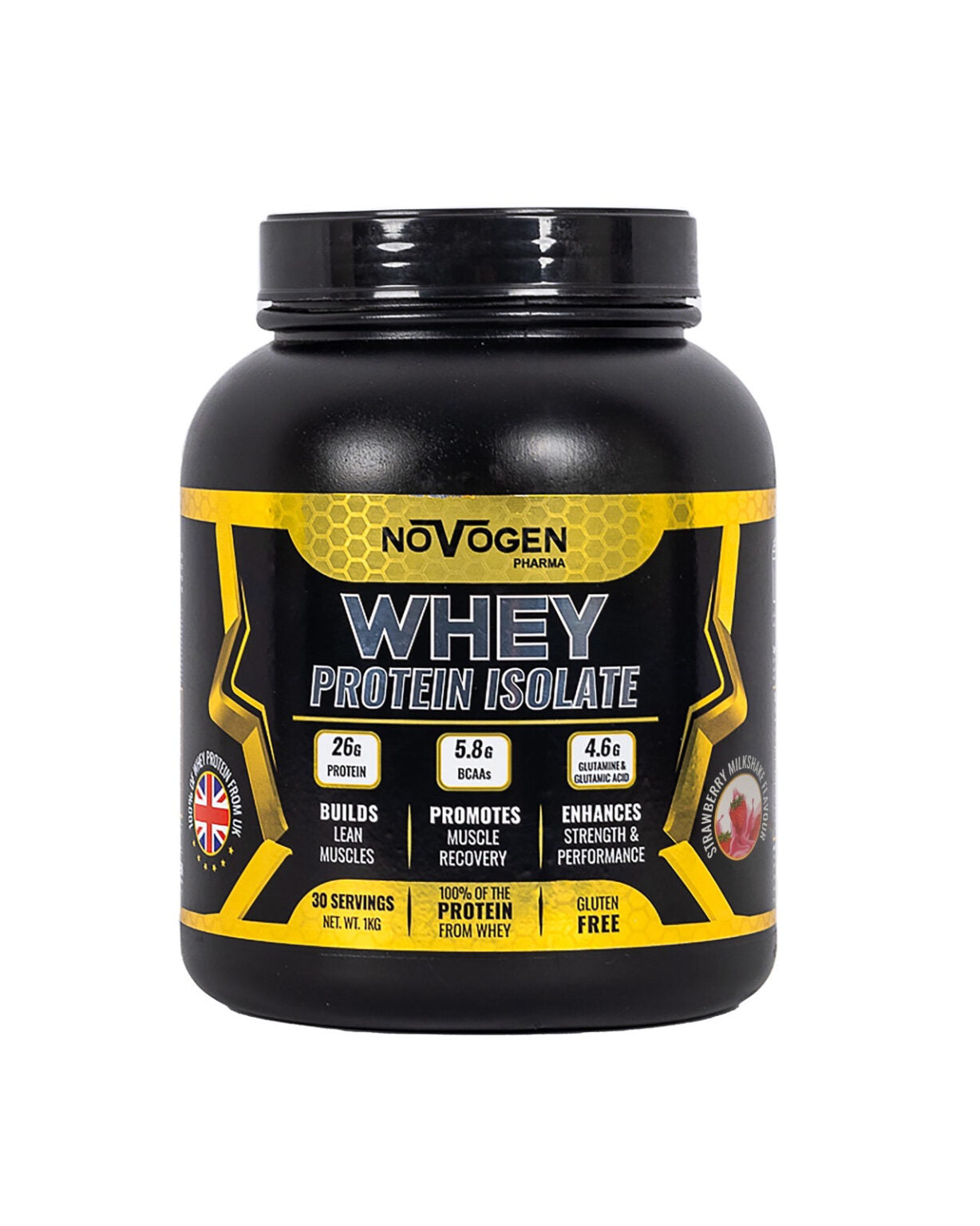 Novogen Whey Protein Isolate -1kg DrFit Store