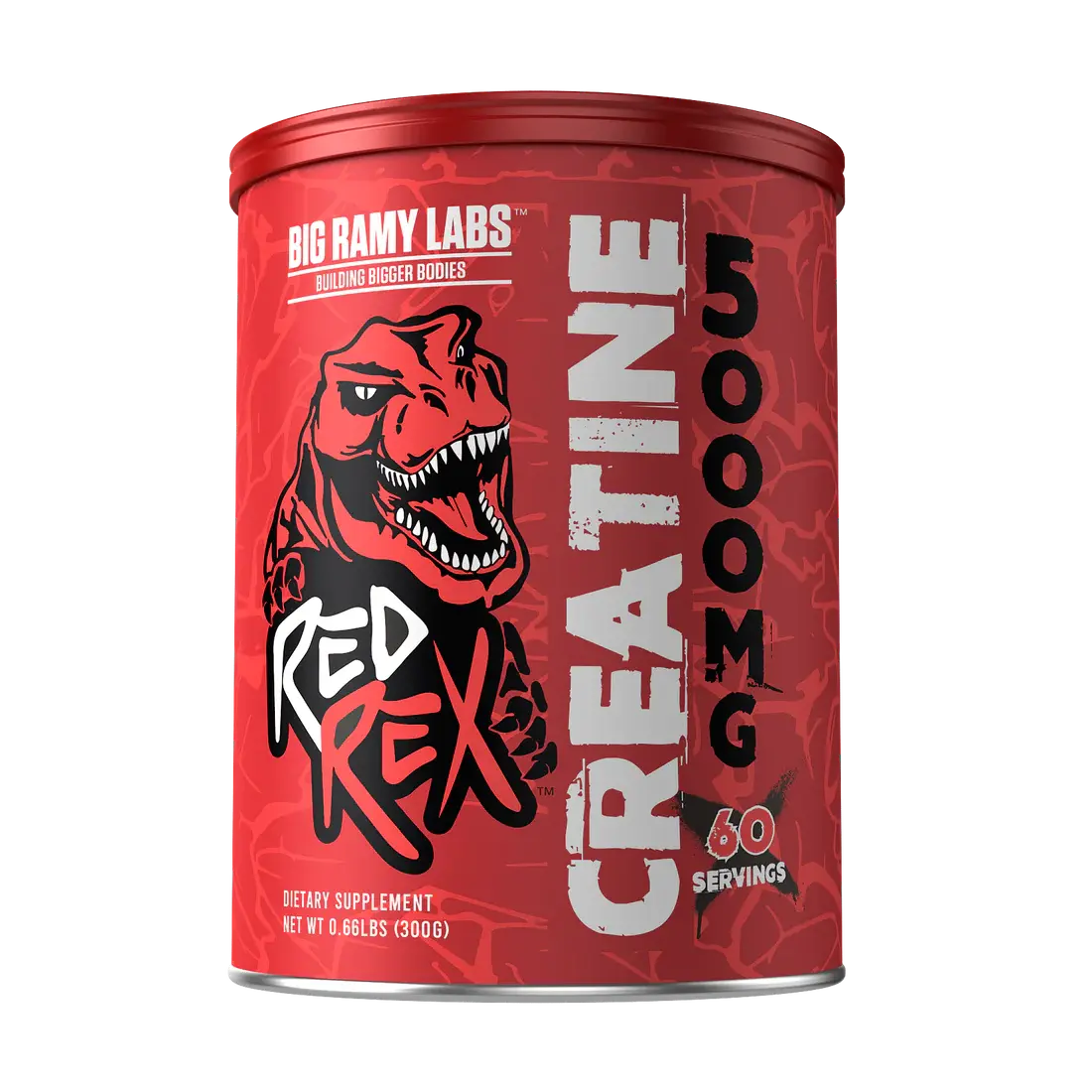Big Ramy Labs RedRex Creatine 5000 MG - Monohydrate - 60 Serving RED REX