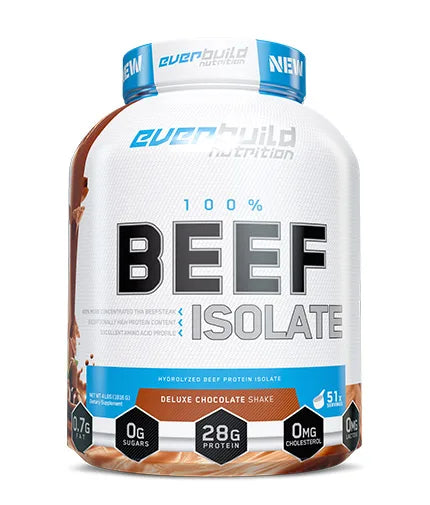 Ever Build Nutrition Ultra Premium 100% Beef Protein Isolate - Deluxe Chocolate