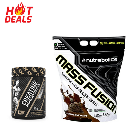 Mass Fusion Gainer-5.44KG + Dorian Creatine 60 serving