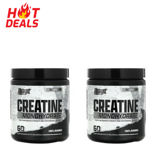 2 Creatine Drive 100%Pure Creatine Monohydrate - 60 serv