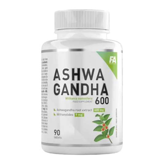 FA Nutrition, Wellness Ashwagandha 600, 90 Tablets, 90 Servings