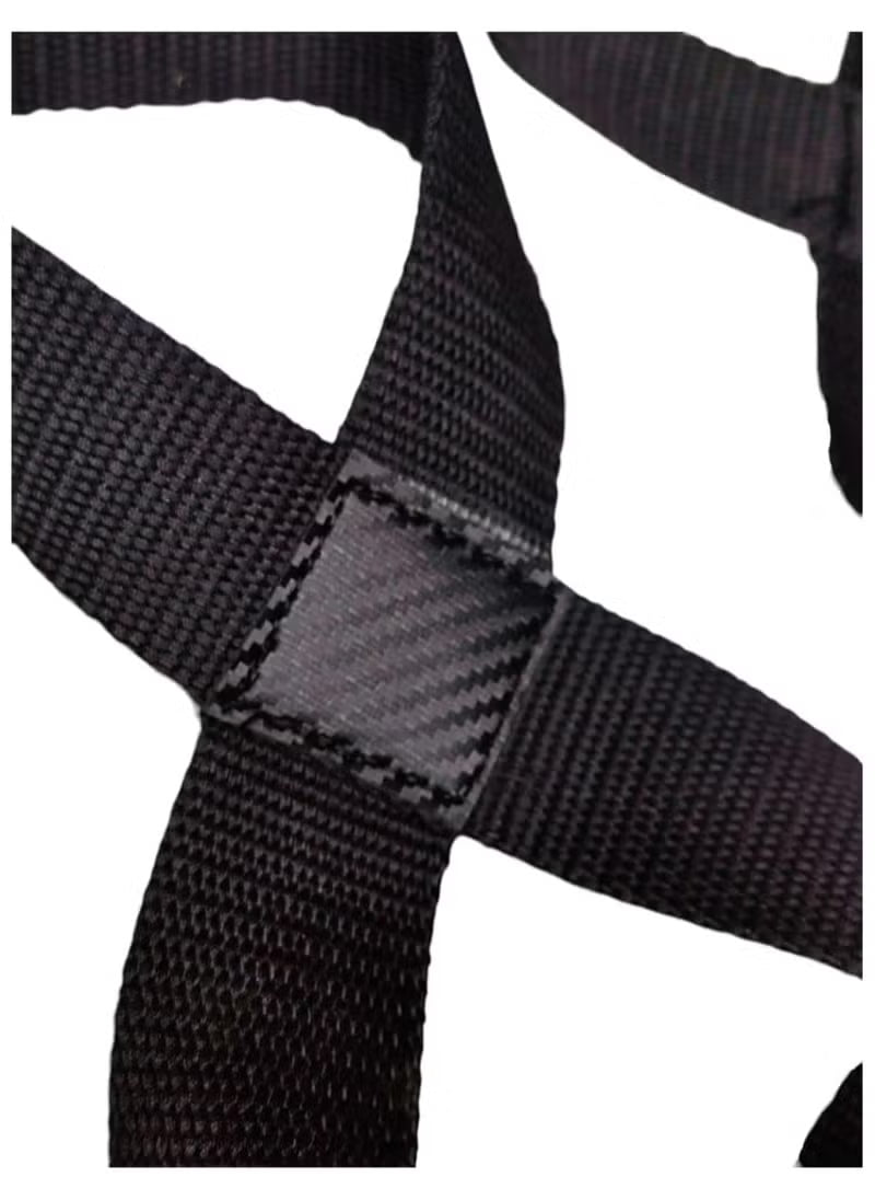 Figure-8 Weightlifting Wrist Straps For Pull Up Bars Powerlifting Gym, 2Pcs