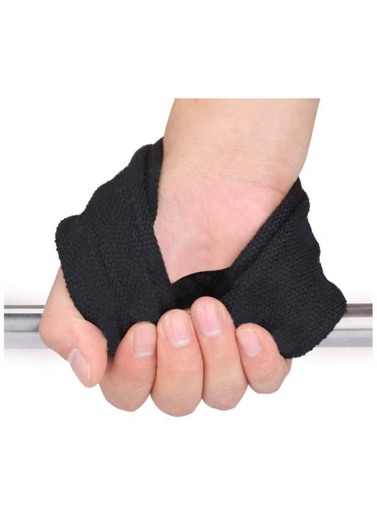 Figure-8 Weightlifting Wrist Straps For Pull Up Bars Powerlifting Gym, 2Pcs