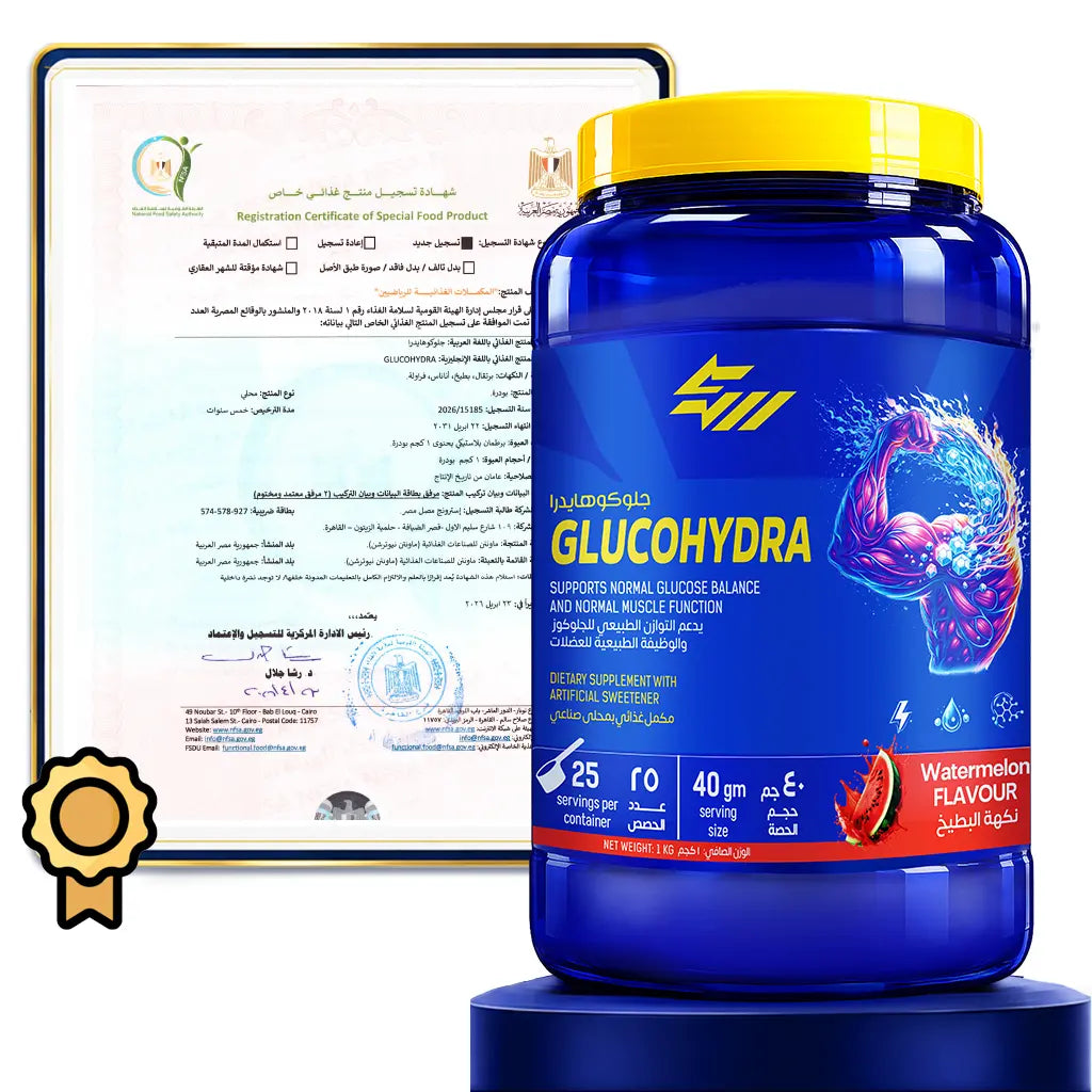 Carb Glucohydra Strong Muscles | Refreshing Watermelon 25 Serv