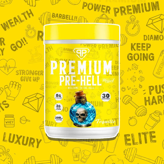 Premium Nutrition Pre-Hell Pre-Workout Powder – 30 Servings