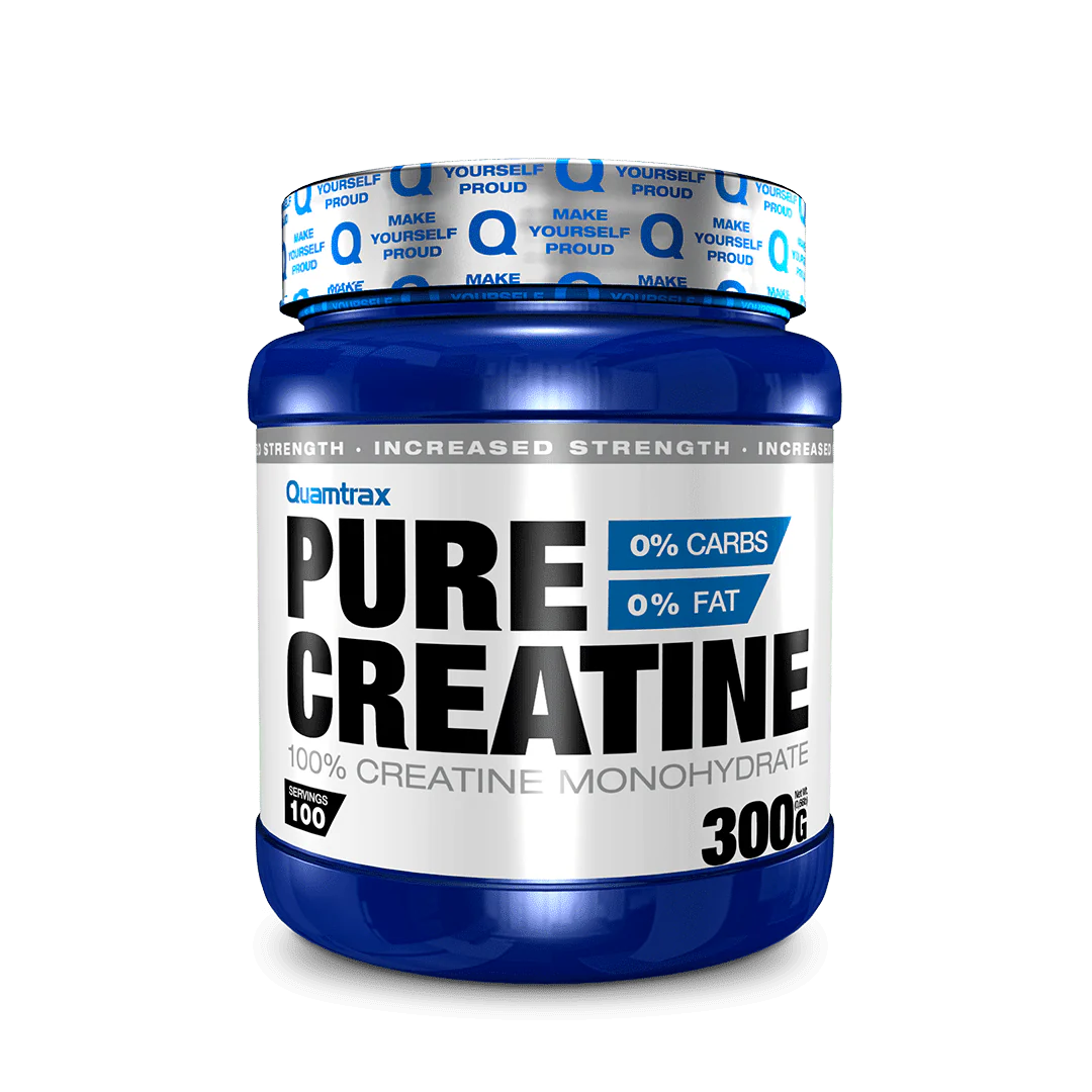 Quamtrax Pure 100% Creatine Monohydrate-100Serv.-300G