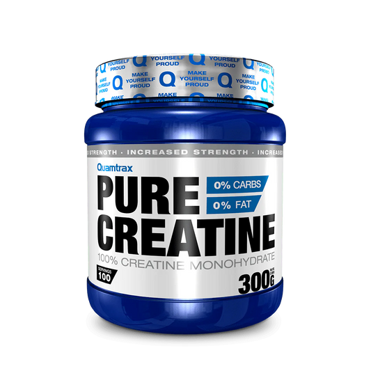 Quamtrax Pure 100% Creatine Monohydrate-100Serv.-300G