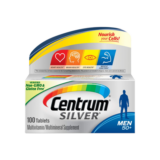 Centrum Silver Men 50+ -100 Tablets