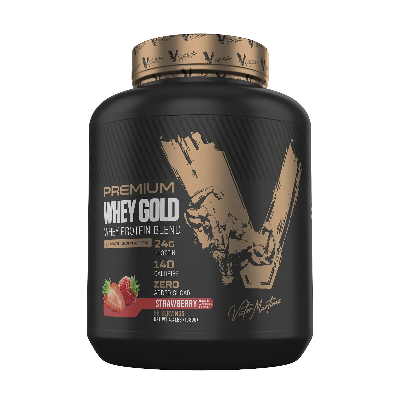 Victor Martinez PREMIUM WHEY GOLD PROTEIN BLEND 4.4lb\2kg Victor Martinez