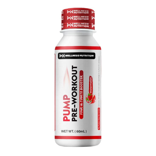 Wellness Nutrition, Pump Pre-Workout Shot, 60ml, 1 Serving