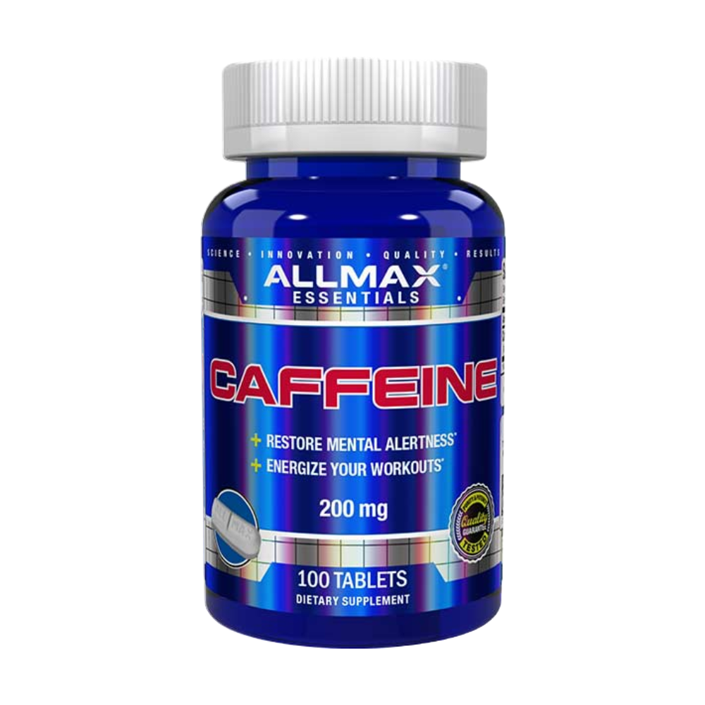 Allmax Nutrition Caffeine 200 mg 100 Tablets DrFit Store