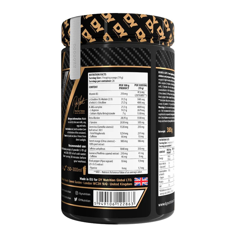 DY Nutrition Blood & Guts 380g