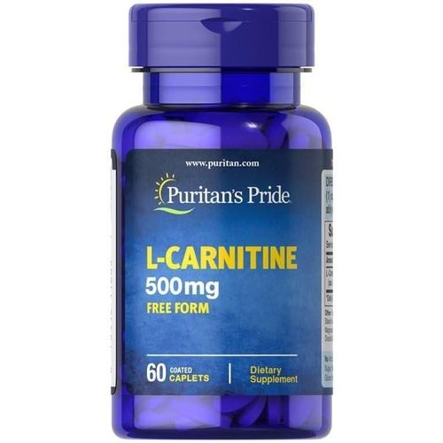 Puritan's Pride L carnitine-500mg-60Tabs.