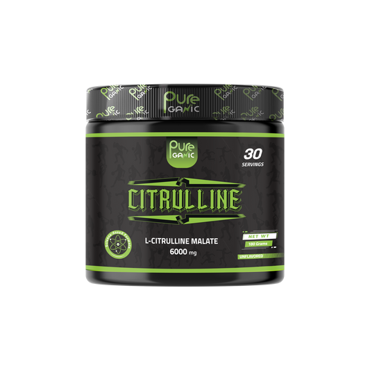 Citrulline Malate PureGanic 30 servings \ 6 gm unflavoured