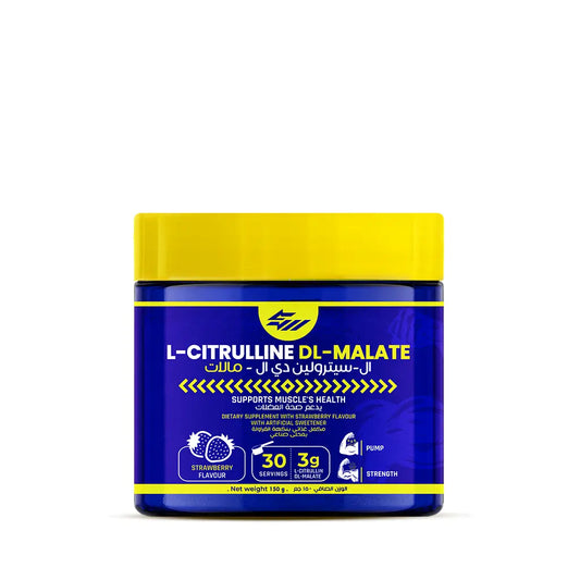 L-Citrulline DL-Malate Powder Supplement 150g Strong Muscles 30 Servings