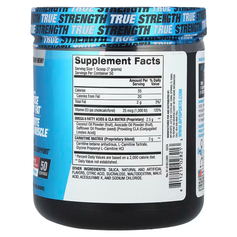 Bpi Sports Cla + Carnitine 50 Servings