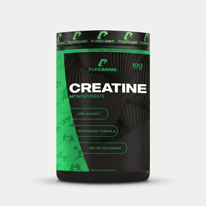 PureGanic, Creatine Monohydrate 30 & 60 & 100 servings
