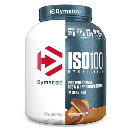 Dymatize Iso 100 Hydrolyzed-2.3KG - 71 Servings \ Chocolate Peanut Butter