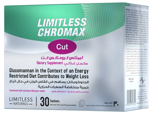 LIMITLESS CHROMAX CUT 30 SACHETS Limitless Alpha