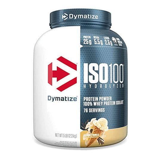 Dymatize Iso 100 Hydrolyzed-2.3KG.-76Serv.Gourmet Vanilla