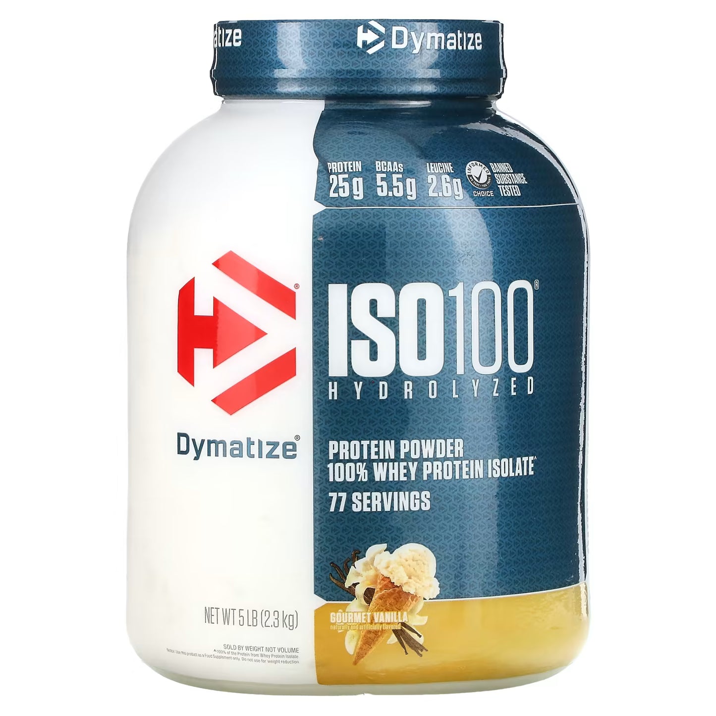 Dymatize ISO100 Hydrolized Protein - 5LBS / 2.3KG