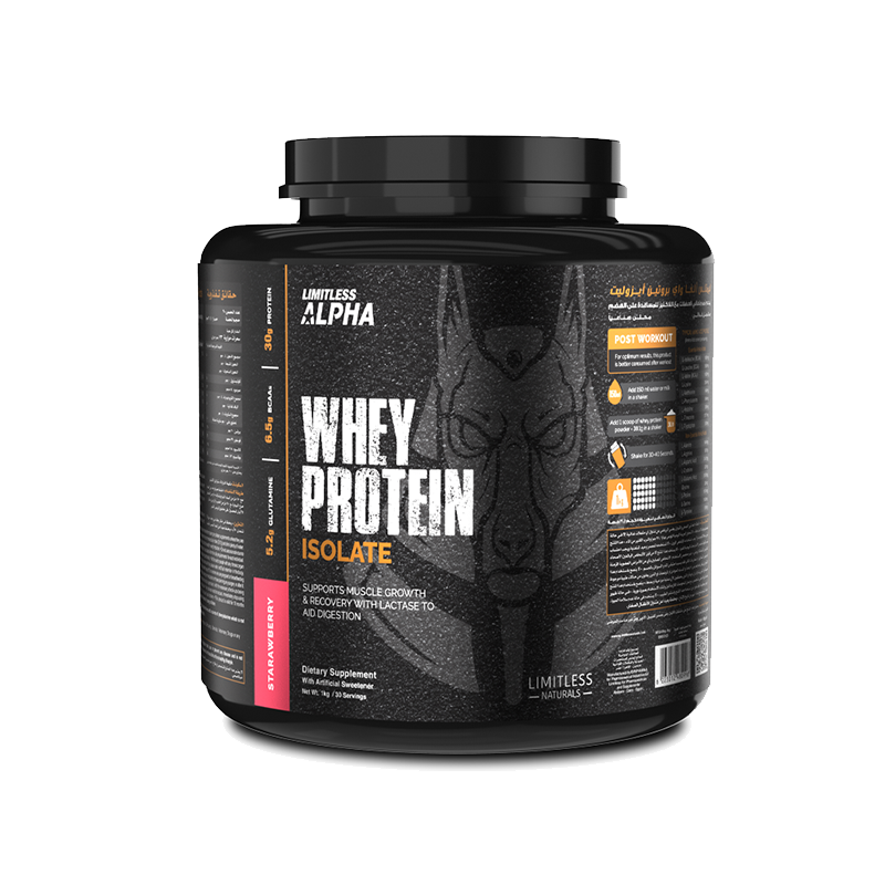 Limitless Alpha Whey Protein Isolate-30Serv.-1KG