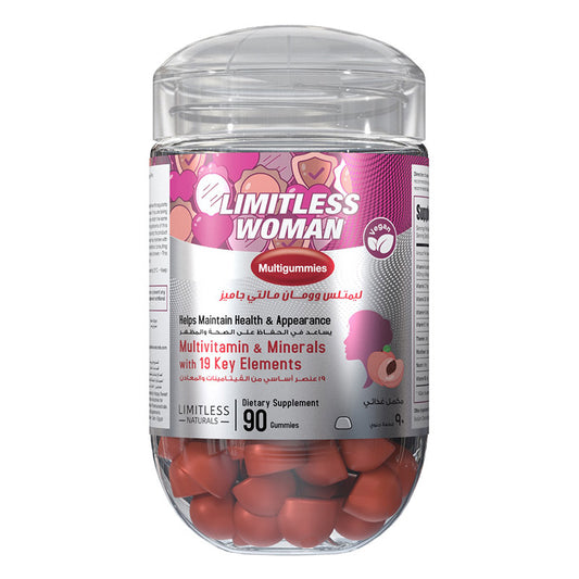 Limitless Woman Multigummies- 90 Gummies