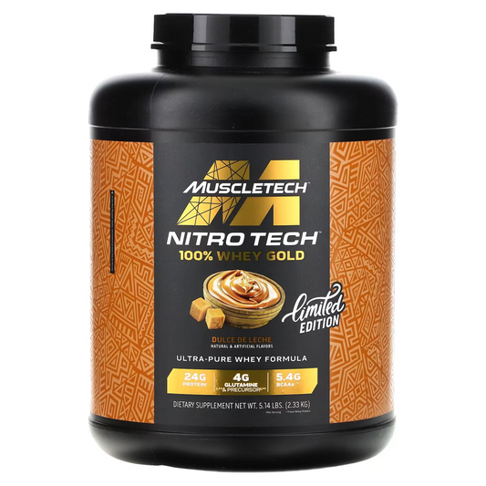 MuscleTech NitroTech 100% Whey Gold – Limited Edition (Dulce De Leche) 69 servings