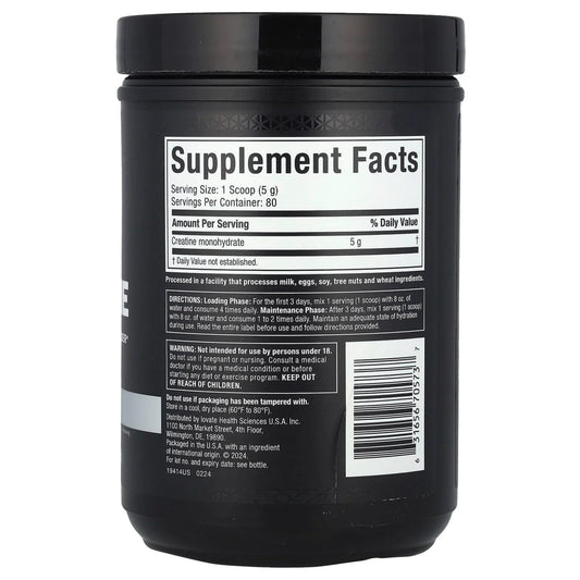 MuscleTech Platinum 100% Creatine Unflavored 400G 80 Servings