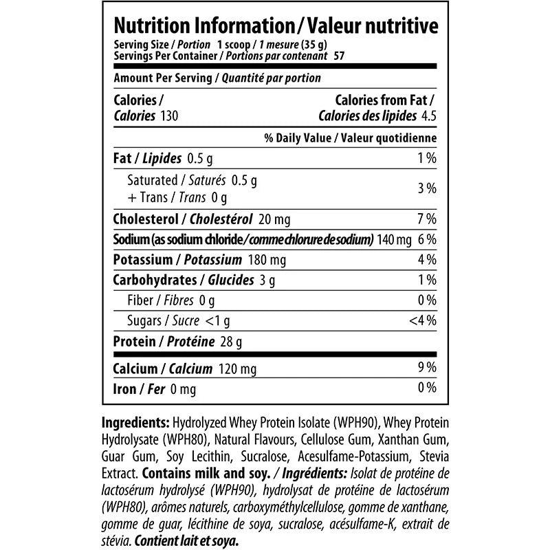 Nutrabolics 100% Hydrolyzed Whey-2.05kg 57Serv DrFit Store