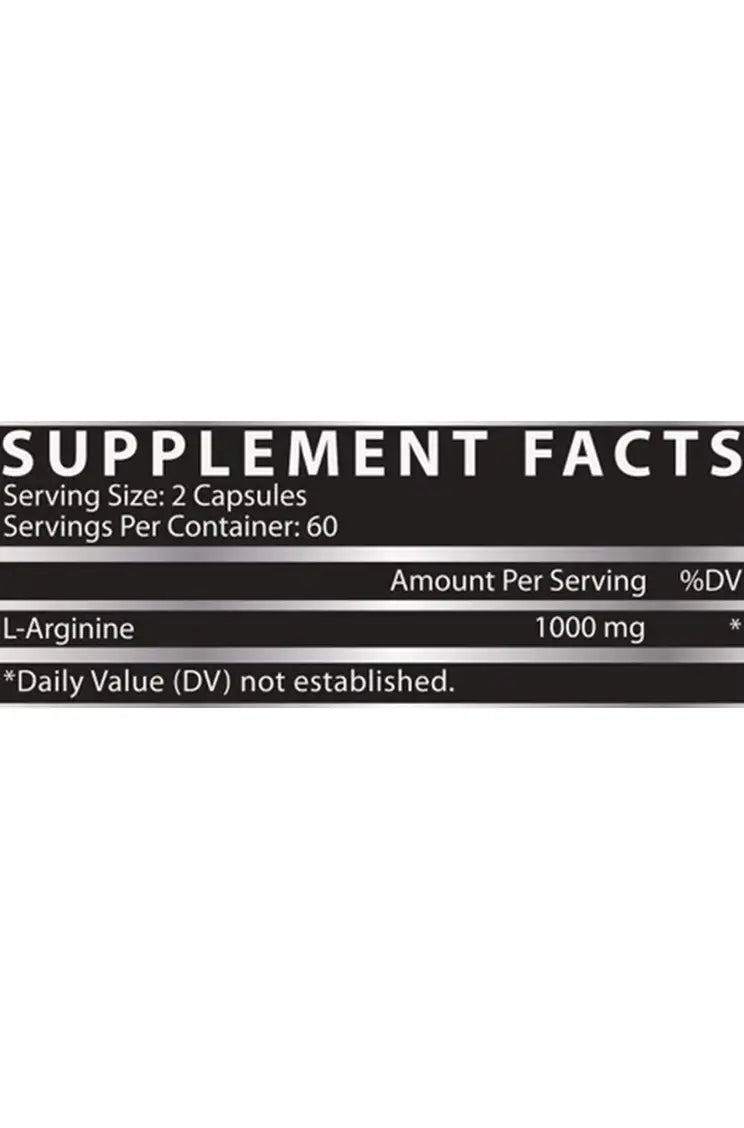 Nutrex Research, L-Arginine 1000, 120 Capsules, 60 Servings