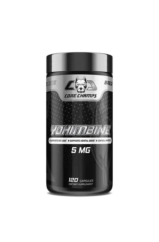 Core Champs, YOHIMBINE HCL, 5mg, 120 Capsules, 120 Servings